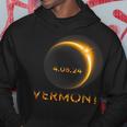 America Total Solar Eclipse 2024 Vermont 04 08 24 Usa Hoodie Personalized Gifts