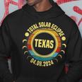 America Total Solar Eclipse April 8 2024 Texas Usa Totality Hoodie Unique Gifts