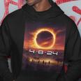 America Totality Spring 2024 4-8-2024 Total Solar Eclipse Hoodie Unique Gifts