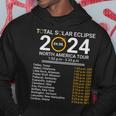 America Totality Spring 40824 Total Solar Eclipse 2024 Hoodie Unique Gifts
