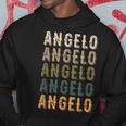 Angelo Personalized Reunion Matching Family Name Hoodie Funny Gifts