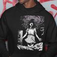 Anime Manga Horror Retro 80S 90S Grunge Aesthetic Goth Hoodie Unique Gifts