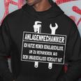 Anlagenmechaniker Heizungsbauer Plumber Slogan Hoodie Lustige Geschenke