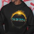 April 8 2024 Solar Eclipse Across America Totality Event Hoodie Personalized Gifts