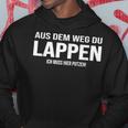 Aus Dem Weg Du Lappen Putzkraft Putzen Baudereiniger Hoodie Lustige Geschenke