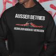 Auser Betriebs German Text Auser Betriebs German Text Hoodie Lustige Geschenke