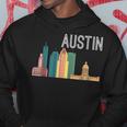 Austin Texas Skyline Souvenir Retro Austin Tx Hoodie Unique Gifts