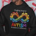 Autism Infinity Acceptance Train Autism Awareness Hoodie Unique Gifts