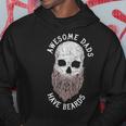 Awesome Dads Have Beards Bearded Skull Fathers Day Hoodie Unique Gifts