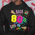 Back To 80'S 1980S Vintage Retro Eighties Costume Party Hoodie Funny Gifts