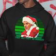 Bad Santa Movie Classic Cinema Movie For Men Movie Hoodie Unique Gifts