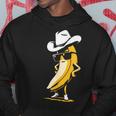 Banana Cowboy Cowgirl Country Western Novelty Banana Hoodie Unique Gifts