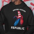 Banana Us Flag Patriot America Worst United States Republic Hoodie Unique Gifts