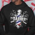 Barber Shop Pole Hairdresser & Barber Hipster Hoodie Lustige Geschenke