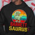 Barrett Saurus Family Reunion Last Name Team Custom Hoodie Funny Gifts