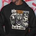 Bärtigerpapa Bartollbart Bär Tigerater Bärtigermann Papa Kapuzenpullover Lustige Geschenke