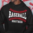 Baseball Brother Laces Little League Big Bro Matching Family Hoodie Unique Gifts