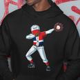 Baseball Dabbing Dominican Republic Player Catcher Pitcher Hoodie Unique Gifts