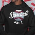 Baseball Papa Baseball Spieler Lustig Baseball Familie Retro Kapuzenpullover Lustige Geschenke