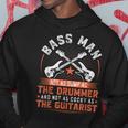 Bass Man Joke Quote Vintage Bass Player Bassist Hoodie Unique Gifts