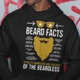 Bearded Man Vintage Style Beard Facts Hoodie Unique Gifts