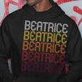 Beatrice Retro Wordmark Patternintage Style Hoodie Lustige Geschenke