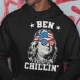 Ben Chillin 4Th Of July Ben Franklin American Flag Hoodie Unique Gifts