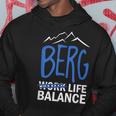 Berg Life Balance Hoodie Lustige Geschenke