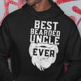 Best Bearded Uncle Ever Father's Day Facial Hair Hoodie Unique Gifts