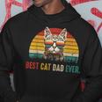 Best Cat Dad Everintage Cat Daddy Fun Cat Dad Kapuzenpullover Lustige Geschenke