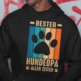 Best Dog Grandpa Of All Times Hoodie Lustige Geschenke