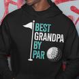 Best Grandpa By Par For Golf Fathers Day Birthday Christmas Hoodie Personalized Gifts