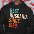 Best Husband Since 1999 25Th Wedding Anniversary 25 Years Hoodie Unique Gifts
