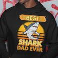 Best Shark Dad Ever Hai Papaatertag Haie Kapuzenpullover Lustige Geschenke