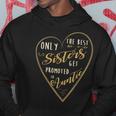 Only The Best Sisters Get Promoted To Auntie Hoodie Unique Gifts