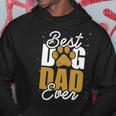 Bester Hunde Papa Aller Zeiten Dog Long-Sleeved Kapuzenpullover Lustige Geschenke