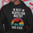 Bester Neapolitanischer Mastiff Papa Aller Zeiten Hundeliebhaber Kapuzenpullover Lustige Geschenke