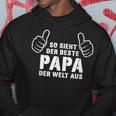 Bester Papa Der Welt German Language Hoodie Lustige Geschenke