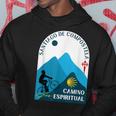 Bicicleta Hombre Espiritual Camino Santiago De Compostela 2024 Sudadera Regalos divertidos