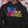 Big Taurus Energy Zodiac Sign Astrology Birthday Hoodie Funny Gifts