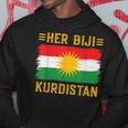 Her Biji Kurdistan Flag Kurdish Kurd Erbil Kurdi Kurdistan Kapuzenpullover Lustige Geschenke