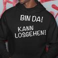 Bin Da Kann Losgehen Z Celebrity Kapuzenpullover Lustige Geschenke