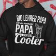 Bio Lehrer Papa Spruch Sportlehrer Gymnasium Lehrerin Kapuzenpullover Lustige Geschenke