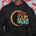Birthday Total Solar Eclipse Party April 8 2024 Totality Hoodie Unique Gifts