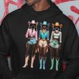 Black Cowgirl Melanin Rodeo Texas Black History Hoodie Funny Gifts