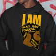 I Am Black King Powerful Leader Black History Month Dad Boys Hoodie Personalized Gifts