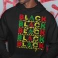 Black History Love Joy Pride African American Hoodie Unique Gifts