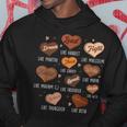 Black History Month Dream Like Martin African Leader Hearts Hoodie Funny Gifts