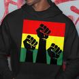 Black History Month Fist Hoodie Unique Gifts