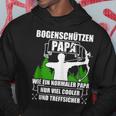 Bogenschützen Papa Pfeil Und Bogen Bogenschießen Kapuzenpullover Lustige Geschenke